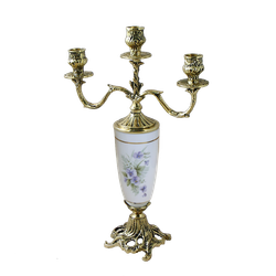 Bello De Bronze Канделябр Триумфато 3-х рожковый, золото