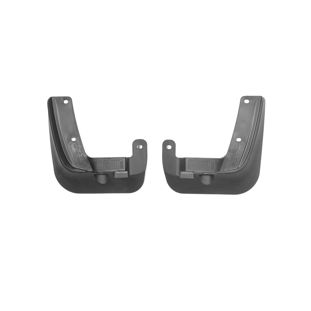 Брызговики Norplast для Kia Rio X, Черные, 2017- арт.NP00-LdBr-43-55F