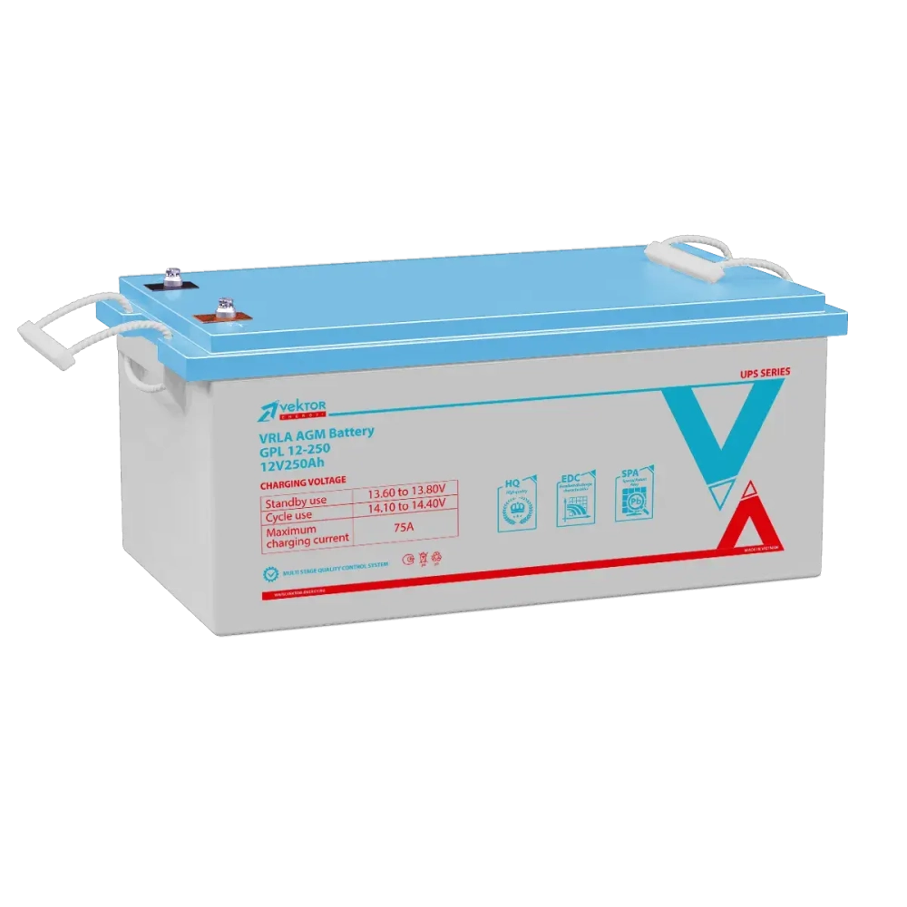 Аккумуляторная батарея Vektor Energy GPL 12-250