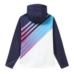 Женская Кофта теннисная Australian Jacket in Double with Printed - белый