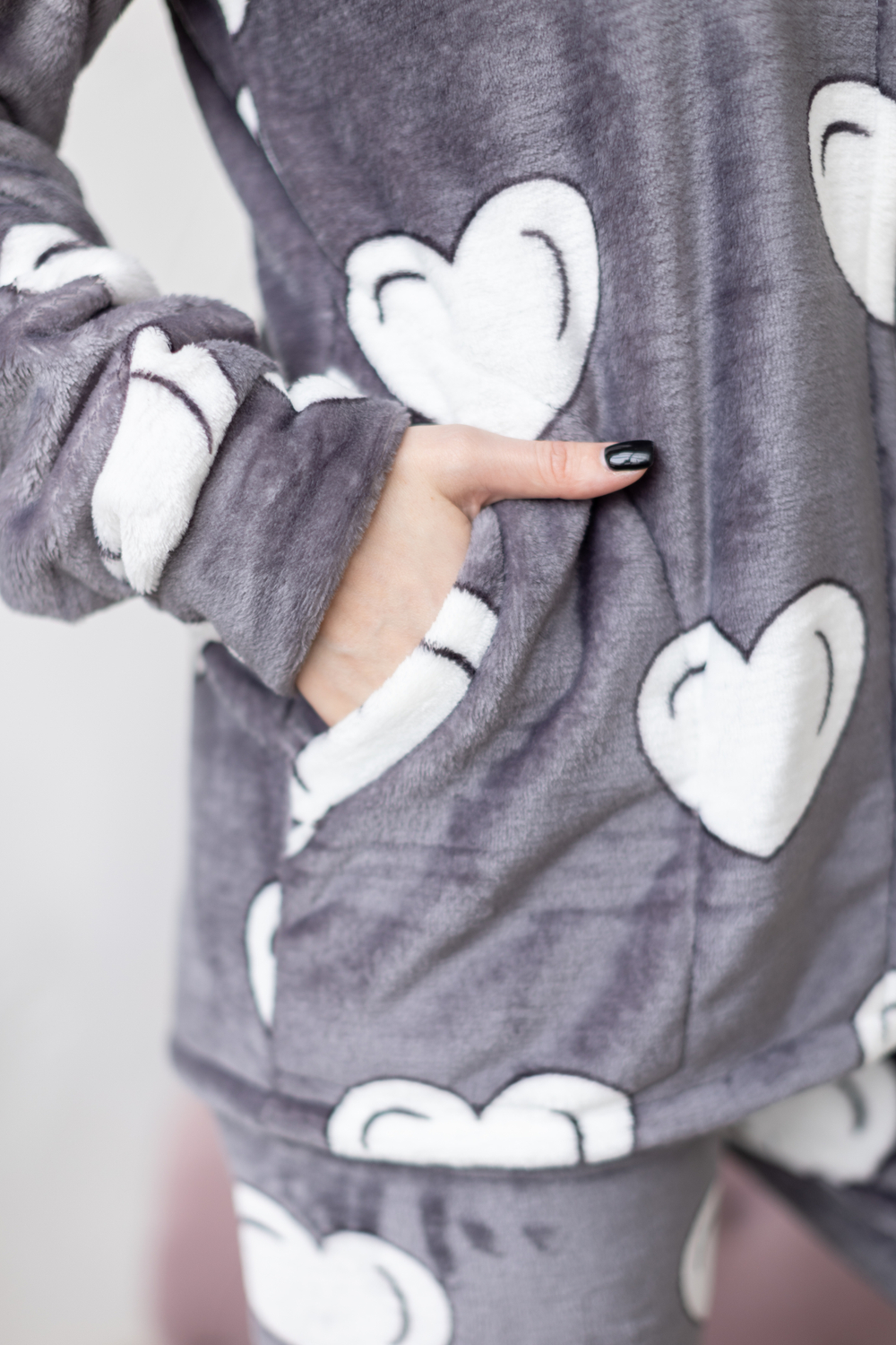 Пижама домашняя теплая со штанами