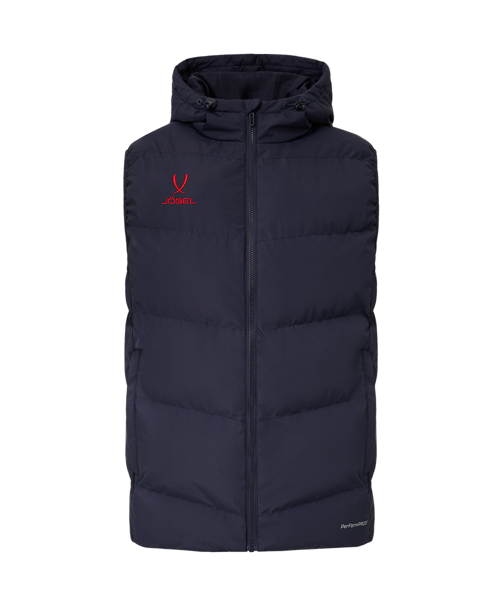 Жилет с капюшоном утепленный ESSENTIAL PerFormPROOF Padded Hooded Vest, темно-синий