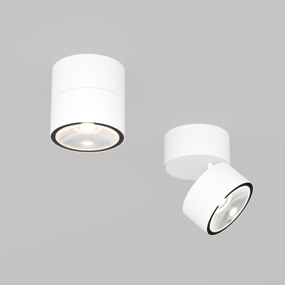 Накладной светодиодный светильник Maytoni Spin O310CL-L12W3K