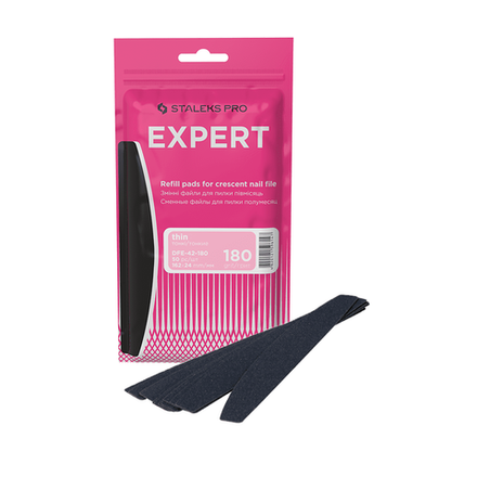 Сменные файлы для пилки EXCLUSIVE 42 ПОЛУМЕСЯЦ 180 (50 шт) DFEX-42-180 СТАЛЕКС
