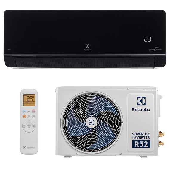 Сплит-система инверторного типа Electrolux Onix Super DC EACS/I-12HIX-BLACK/N8 комплект