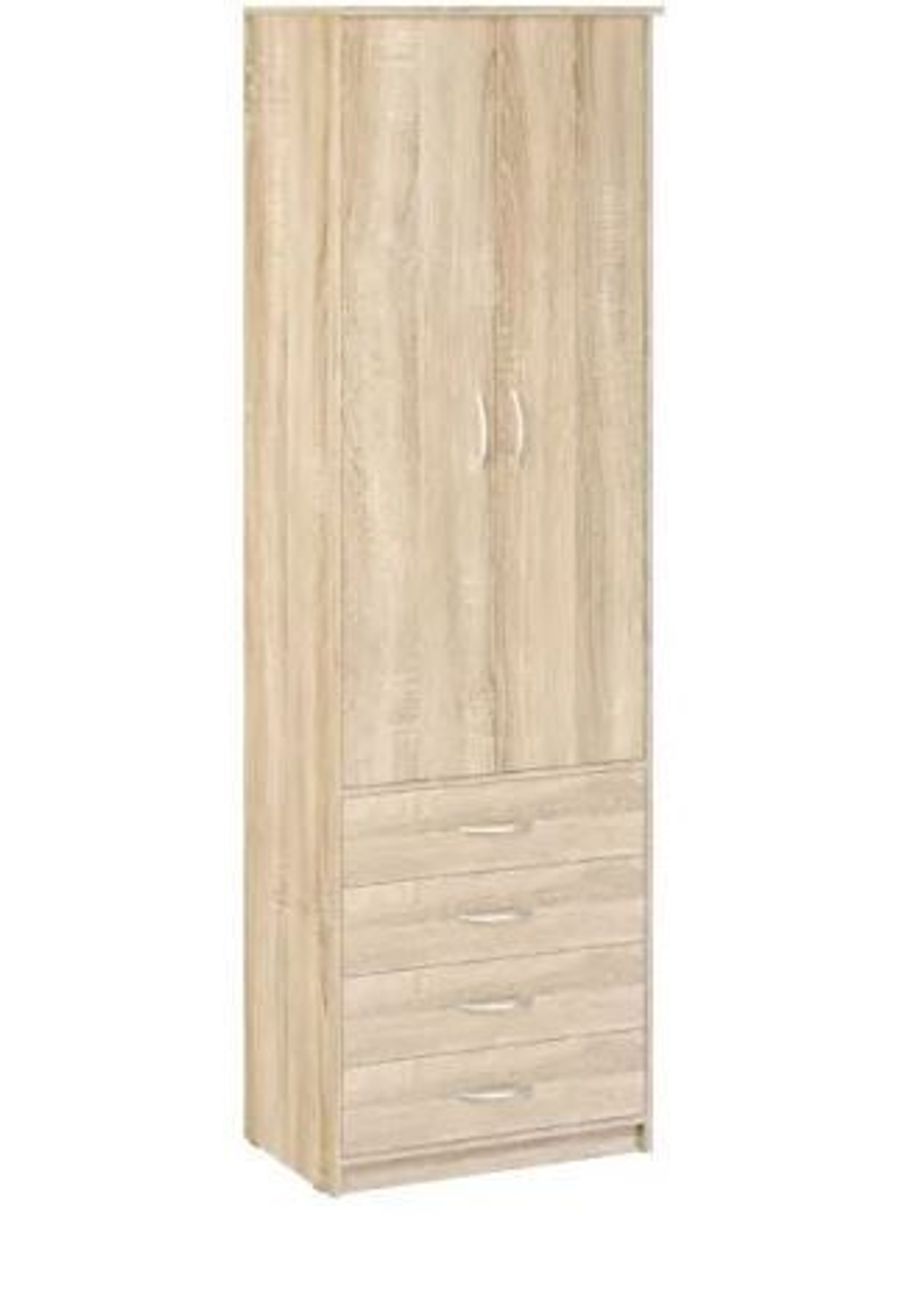 Шкаф универсальный Дуэт Люкс Ясень шимо темный/Ясень шимо светлый