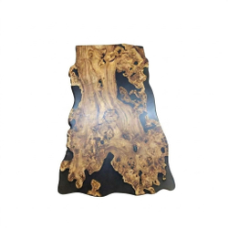 Обеденный стол из капового карагача AMBER 200