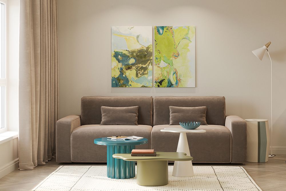 Блюдо Laminaria, Ø22 см, глубоководный