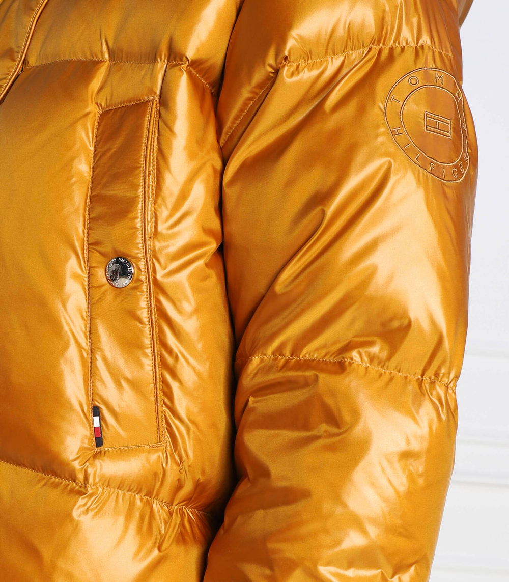 пуховая куртка pop colour Tommy Hilfiger - горчичный(WW0WW35974)