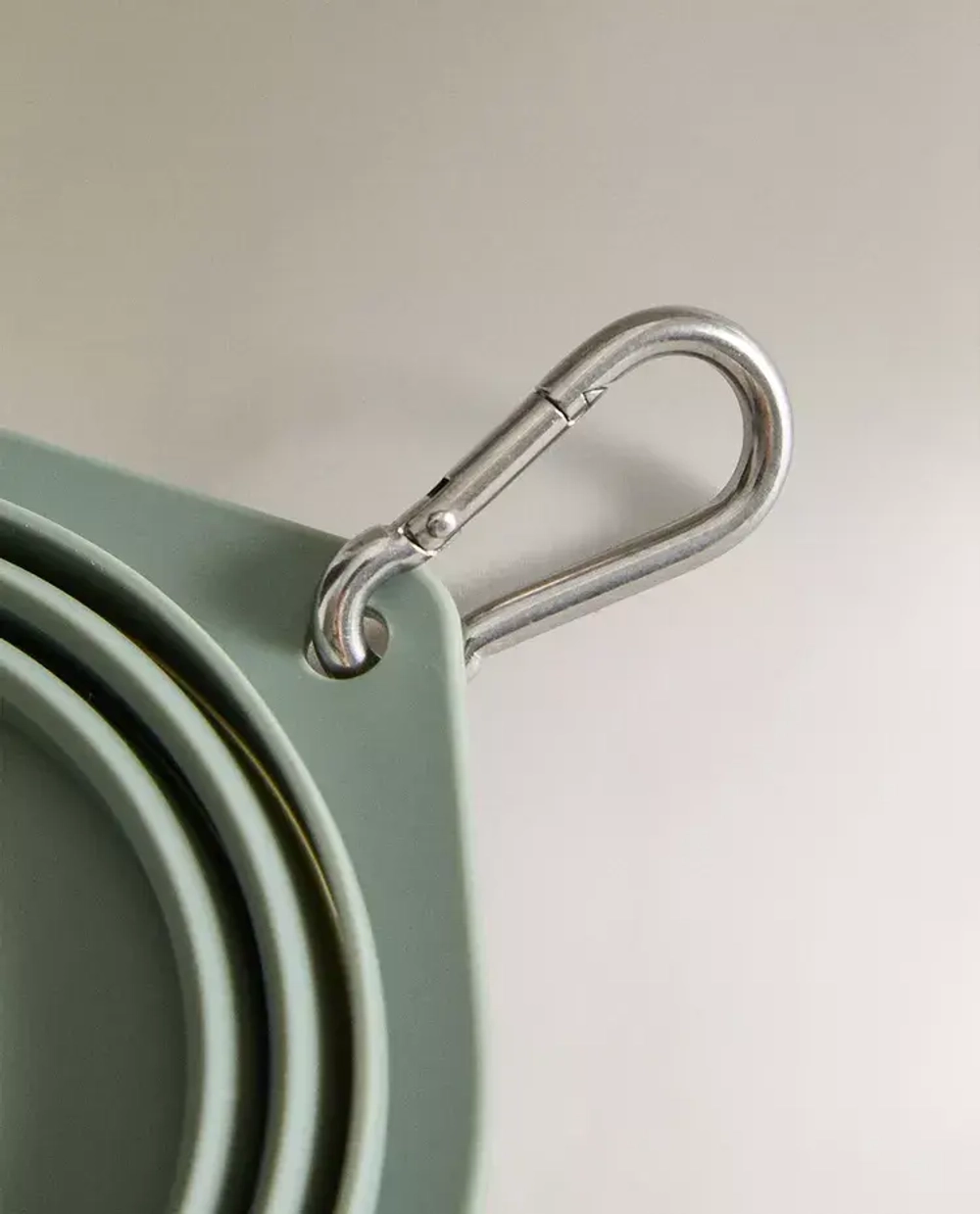 ZARA HOME СИЛИКОНОВАЯ МИСКА ДЛЯ КОРМА ДЛЯ ДОМАШНИХ ЖИВОТНЫХ, ЗЕЛЕНЫЙ