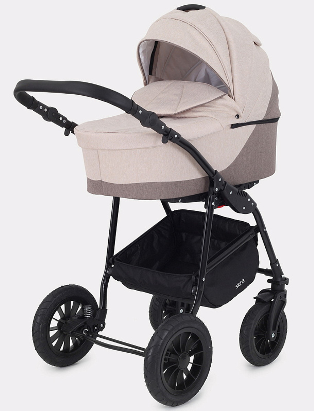 Детская коляска Rant Siena New 2 в 1 09 коричневый-бежевый