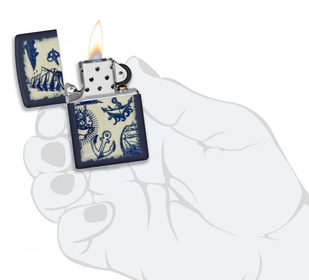 Зажигалка ZIPPO 49774 Nautical Design