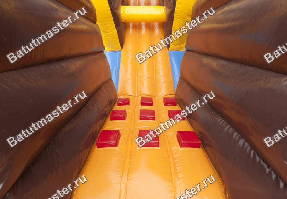 Коммерческий надувной батут "Тоннель пират"