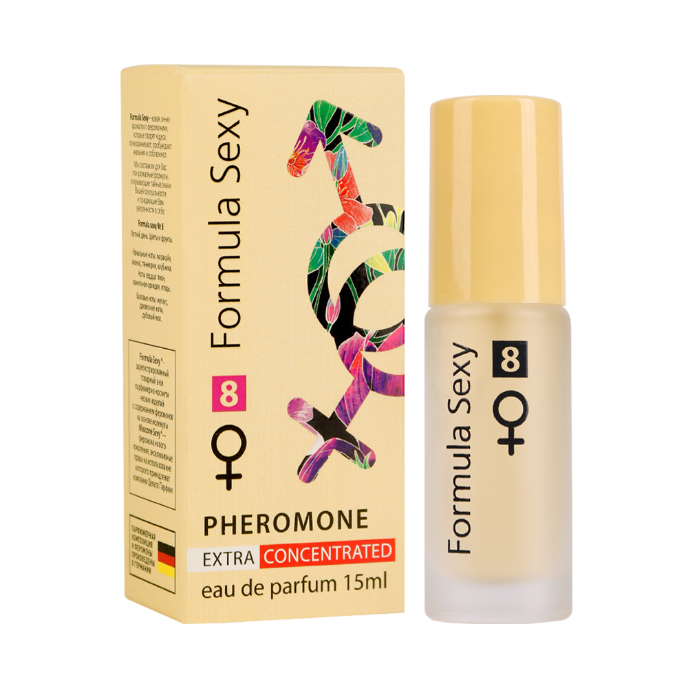 Вода парфюмерная с феромонами Formula Sexy №8 (Формула Секси №8) – 15ml for women