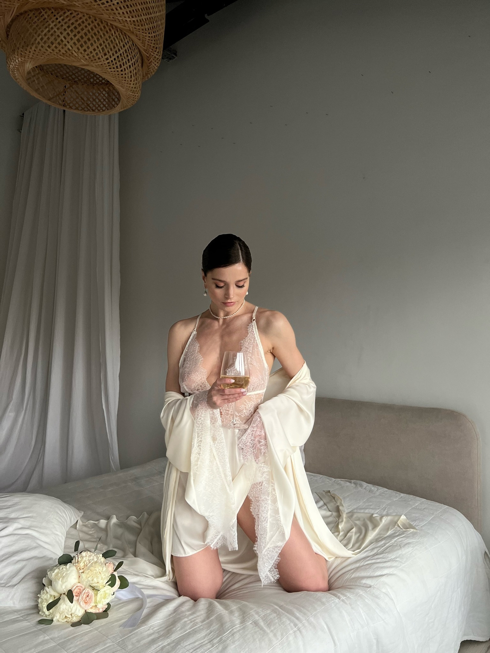 Сорочка Melissa Молочная