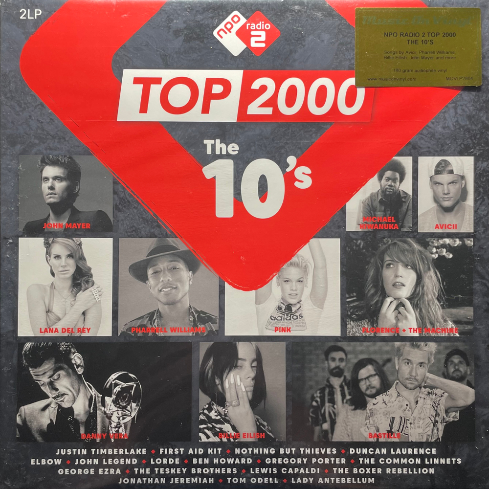 Сборник Top 2000: The 10's 2LP (Голландия 2021г.)