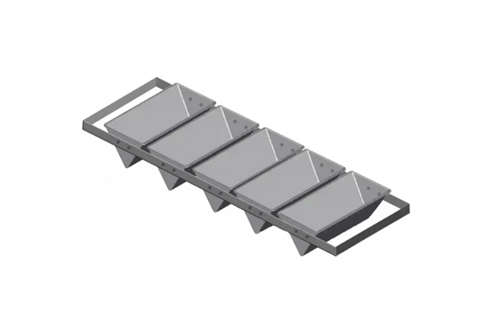 Форма хлебная 5Л185 треугольная с ручками