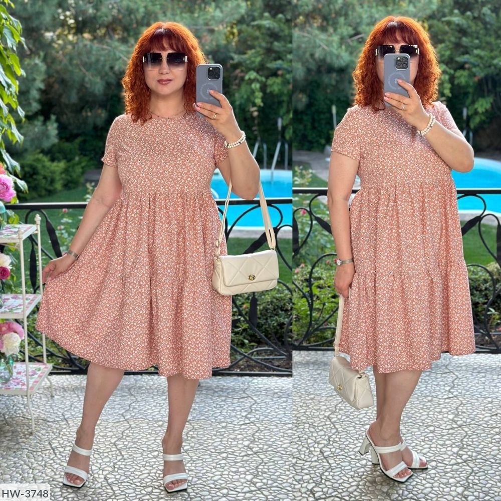 Платье HW-3748 Фабрика Моды Платье HW-3748 Фабрика Моды