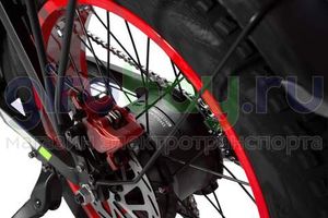 Электровелосипед Syccyba F10 Pro (48V/20Ah) - Красный обод фото №11