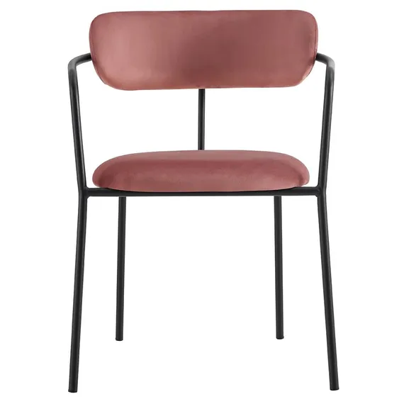 Стул Pedigree коралловый велюр