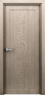 Двери межкомнатные купить в СПБ/ Весна. Цвет - Жасмин белый / Миндаль