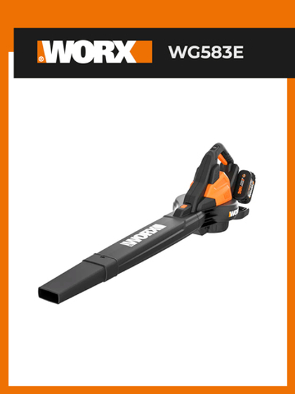 Аккумуляторный пылесос / воздуходувка бесщеточный WORX WG583E