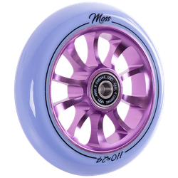 Комплект колес Tech Team 110мм, Moss, purple