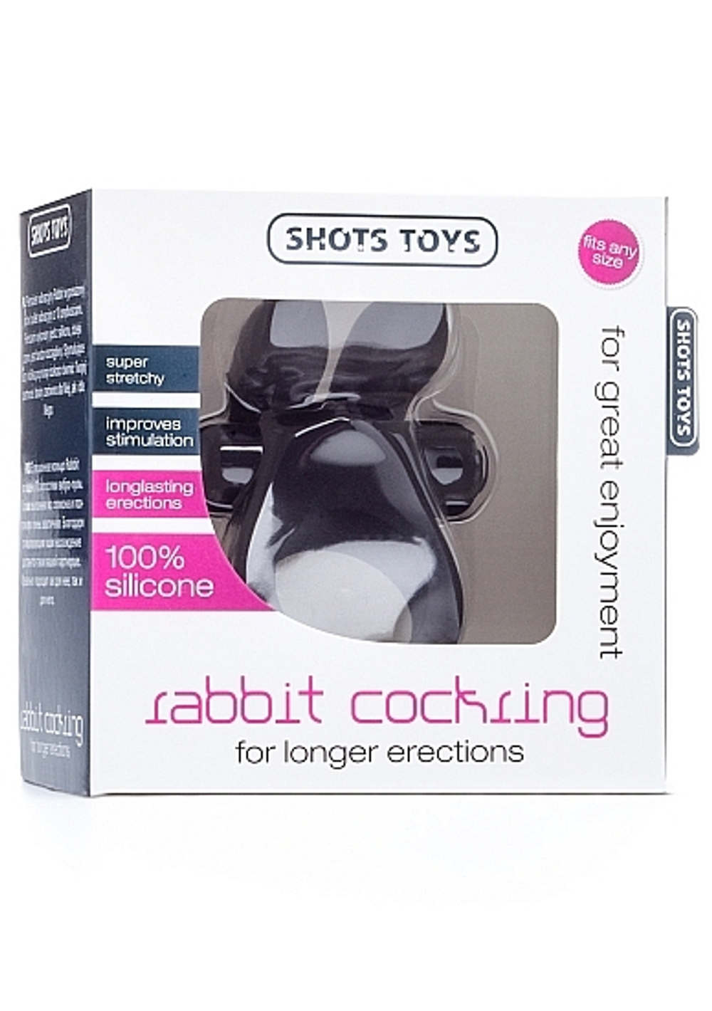 Эрекционное кольцо с вибрацией Rabbit Cockring