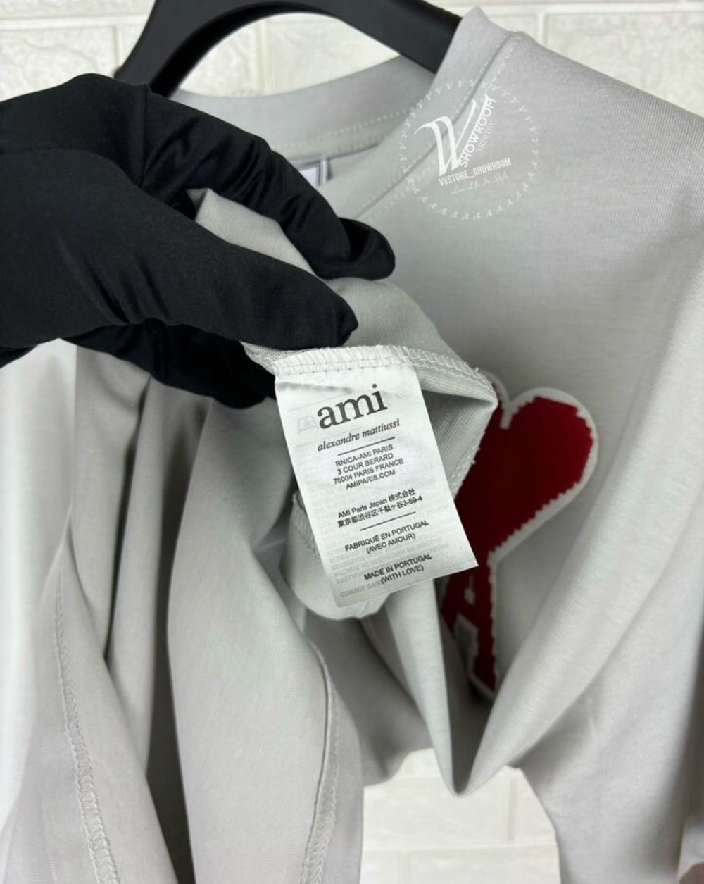 Футболка AMI Paris премиум