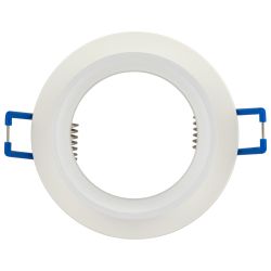 Светильник встраиваемый декоративный ЭРА DK106 WH под лампу MR16 GU5.3 белый