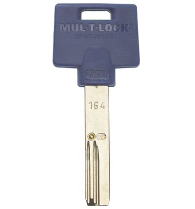 Заготовка вертикального ключа 10438 Mul-T-Lock: Профиль 164 g Plus