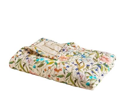 Одеяло Покрывало-одеяло Giardino Naturel 270х250 стеганое Blanc des Vosges 270x250 Разноцветный