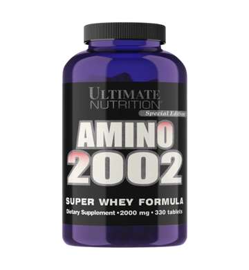 Ultimate Nutrition Amino 2002 2000 mg 330 tablets , Аминокислоты
