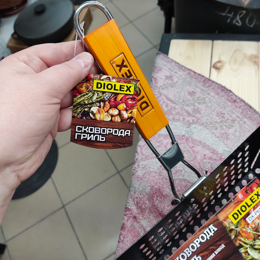 Сковорода-гриль DIOLEX 29Х28,5см