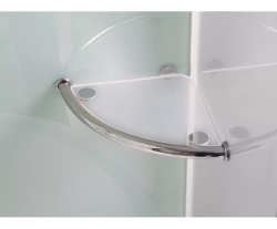 Душевая кабина WeltWasser (ВельтВассер) Maine 90/90 L, с низким поддоном, с электрикой и ГМ, 90x90x220