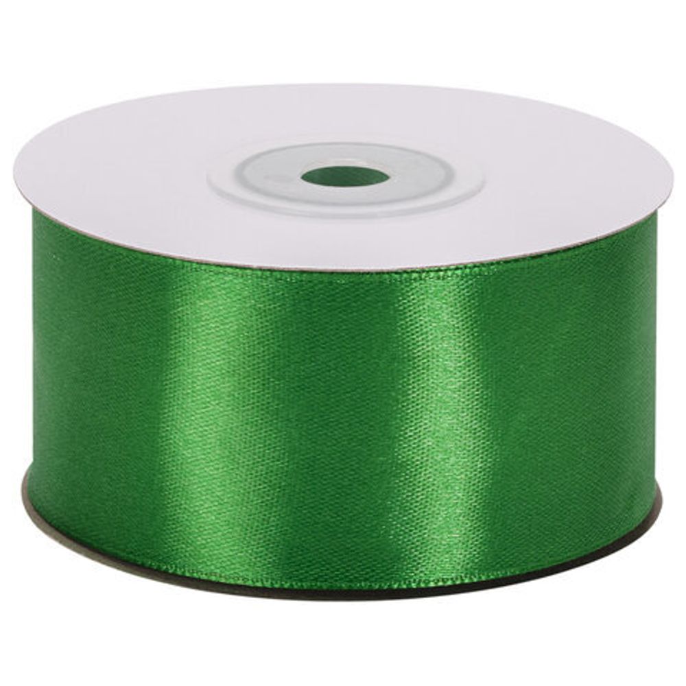 Лента атласная ширина 38 мм, длина 23 м, зеленая, BRAUBERG, 591511