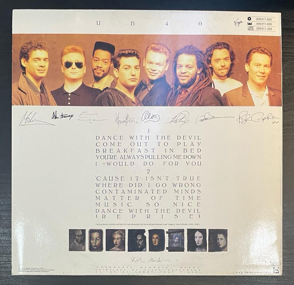 UB40 - UB40 (Германия 1988г.)