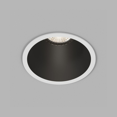 DK3026-WB Встраиваемый светильник, IP 20, 10 Вт, GU5.3, LED, белый/черный, пластик