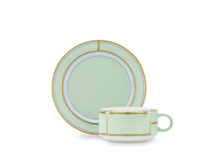 Чайная чашка с блюдцем Richard Ginori Diva Verde (245 мл)