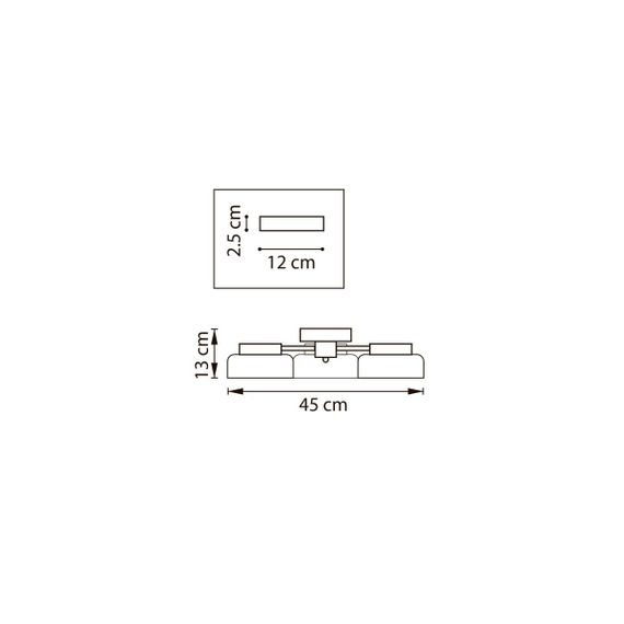 Потолочная люстра Lightstar Fico Ii 740137