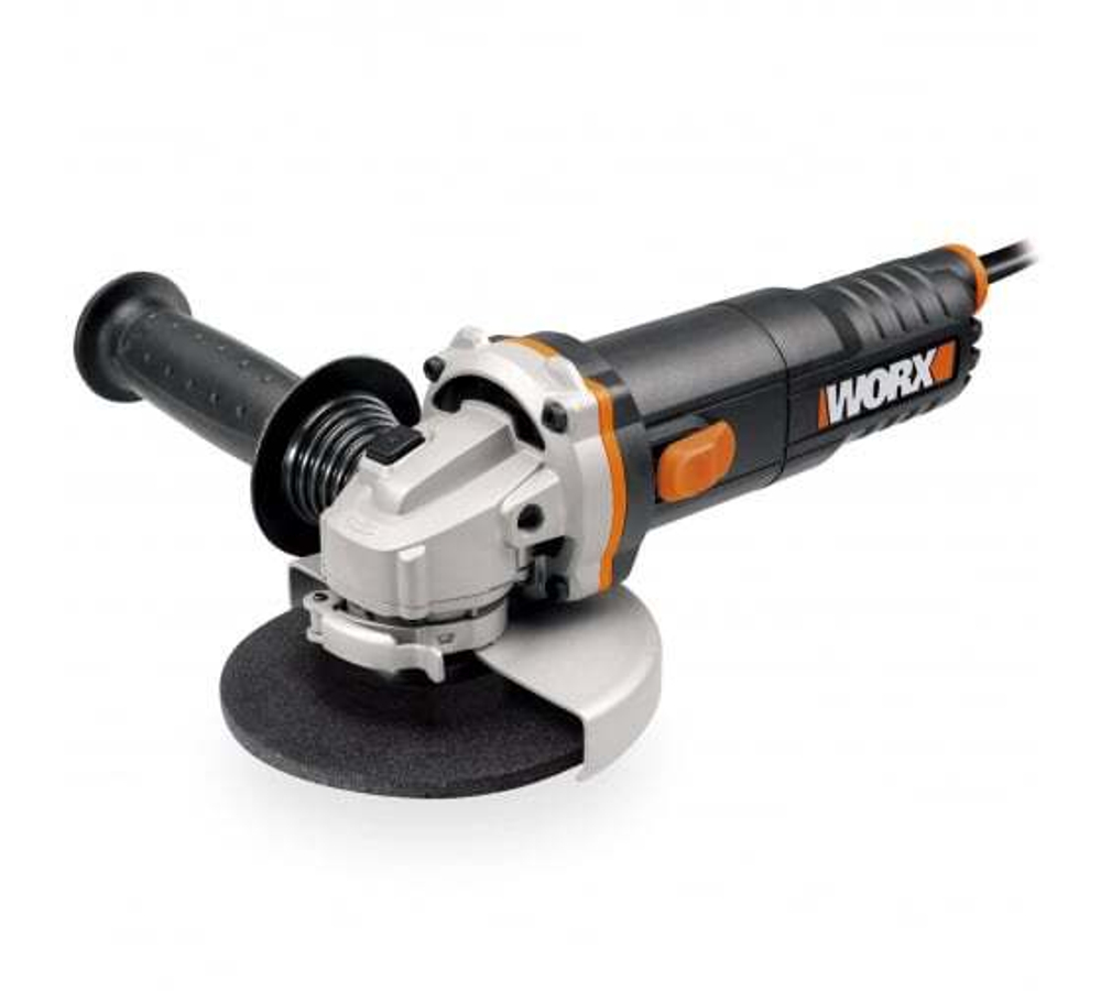 Шлифмашина угловая Worx WX712 кейс, 860 Вт, 125 мм