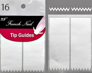 Трафареты для французского маникюра №17