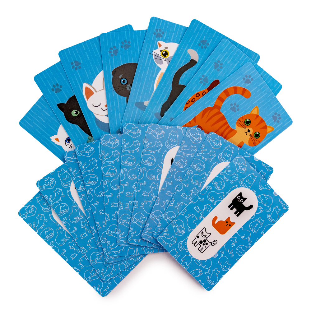 Настольная развивающия игра «Где мой кот?»