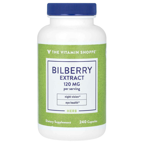 The Vitamin Shoppe, экстракт черники, 240 капсул (60 мг в 1 капсуле)