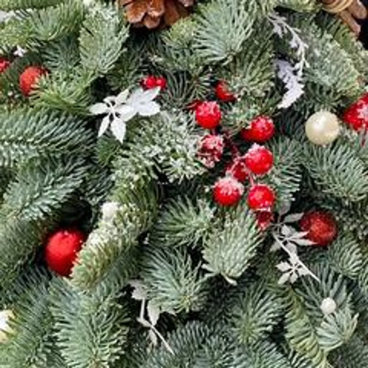 Елочка из живой хвои новогодняя / 35 см
