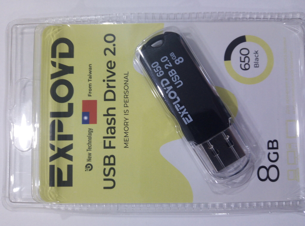 USB  флэш-накопитель 8GB  Exployd  650