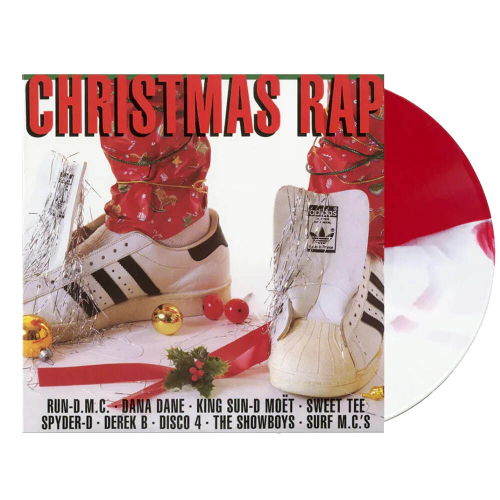 V/A - Christmas Rap - Red and White Split LP