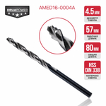 Сверло по металлу самоцентрирующееся P.I.T. DRUA AMED16-0004A (HSS, Ø4,5мм, 80х57мм,SharkStep)