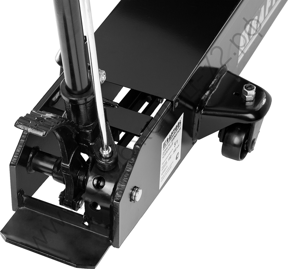 KRAFTOOL 5 т, 150 - 560 мм, для тяжелой техники, подкатной домкрат (43455-5)