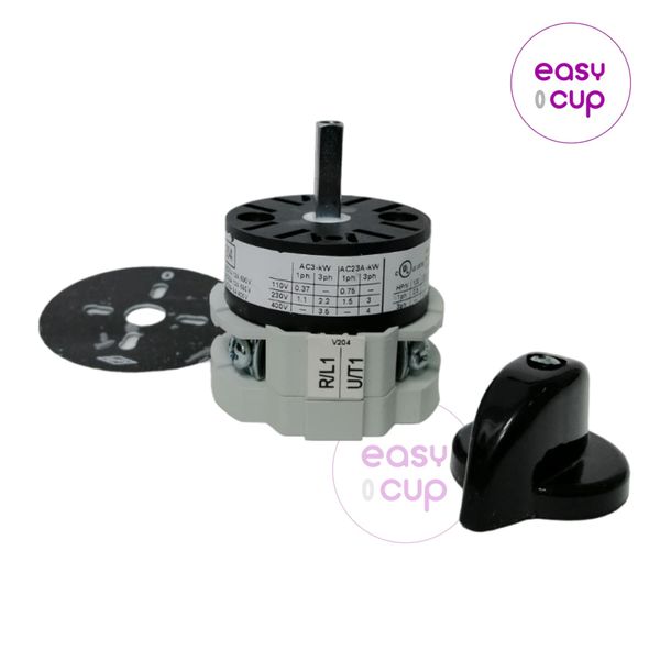 Выключатель поворотный Bremas  0-1, 16A, для кофемолок Fiorenzato